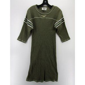 Venice Blvd Dress Small Shirt Pullover Crewneck Ribbed Knit Logo